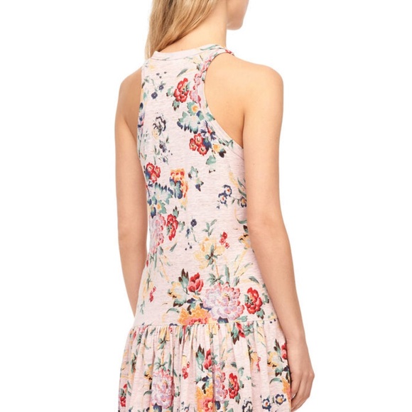 Flower dress linen Rebecca Taylor - Picture 3 of 5